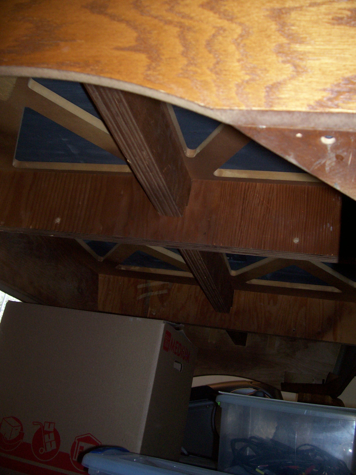 underside, slate