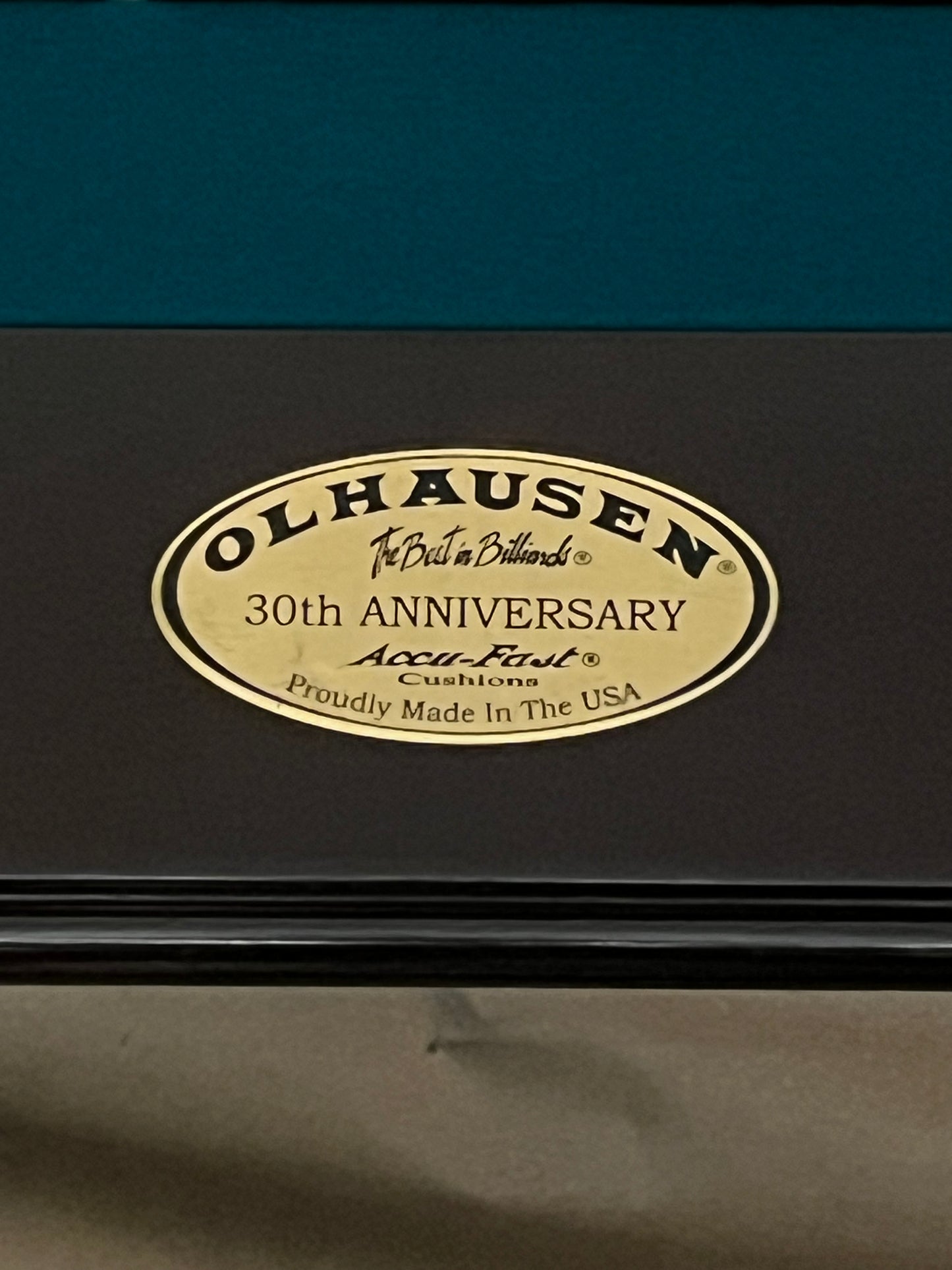 7' Olhausen 30th Anniversary Pool Table - Reston, VA