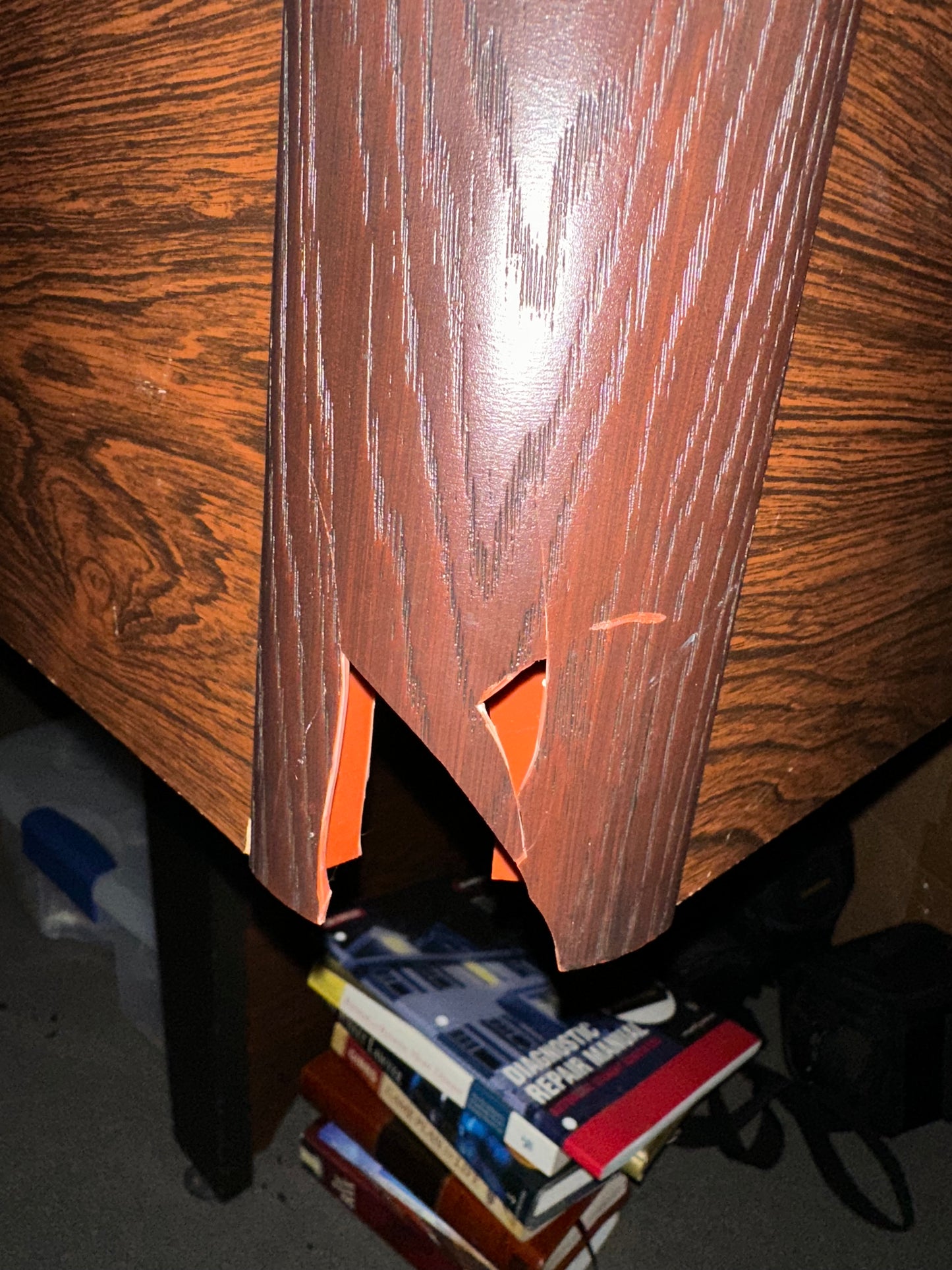 broken corner