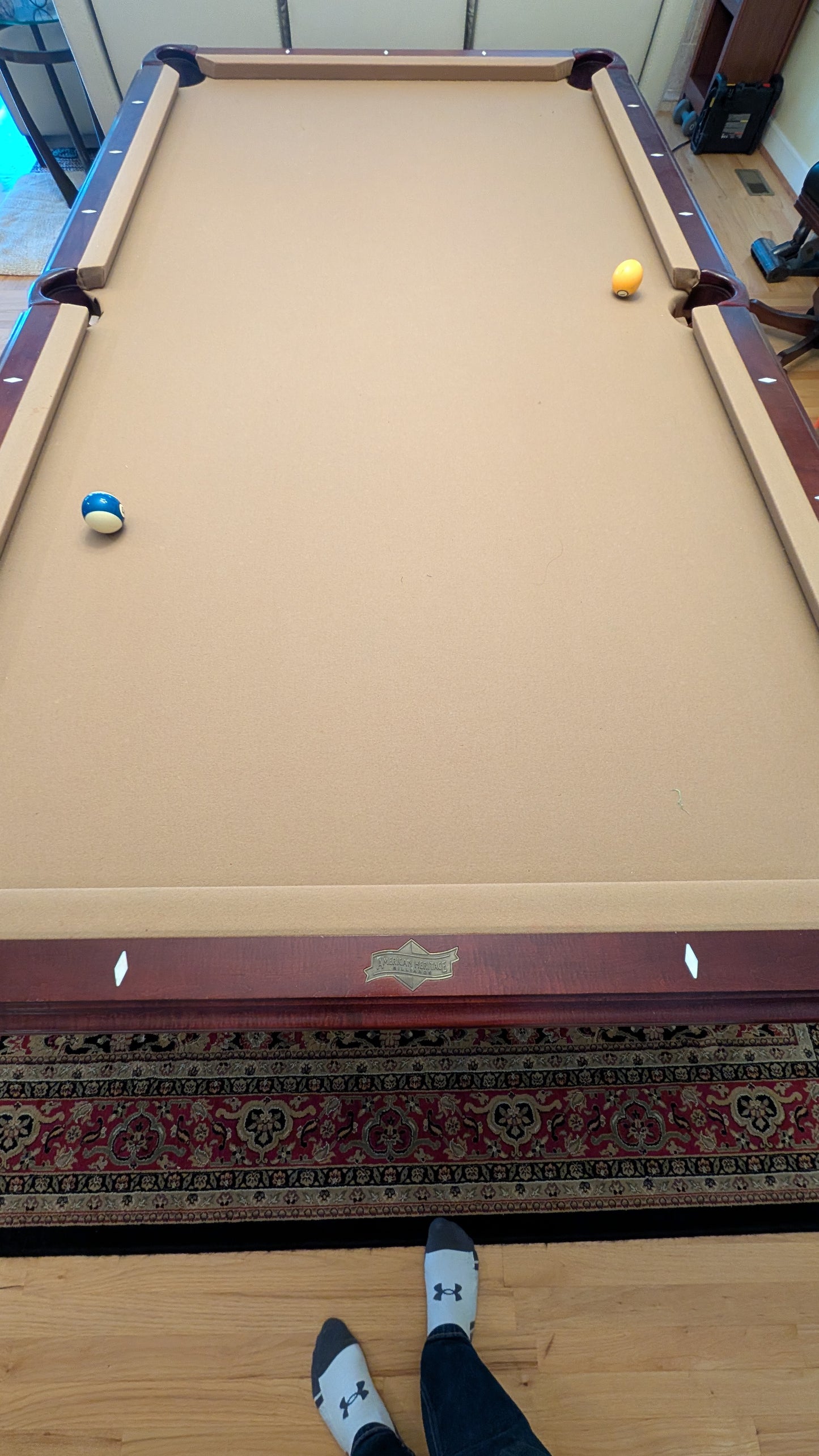 Camal Felt table