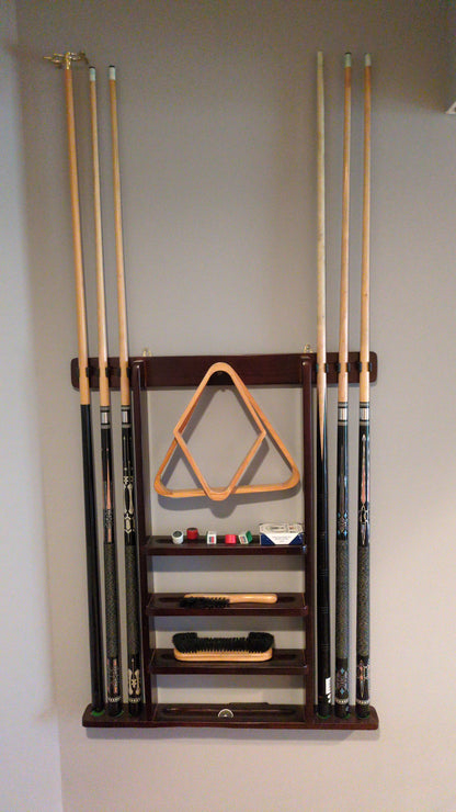 Cue rack & accessories