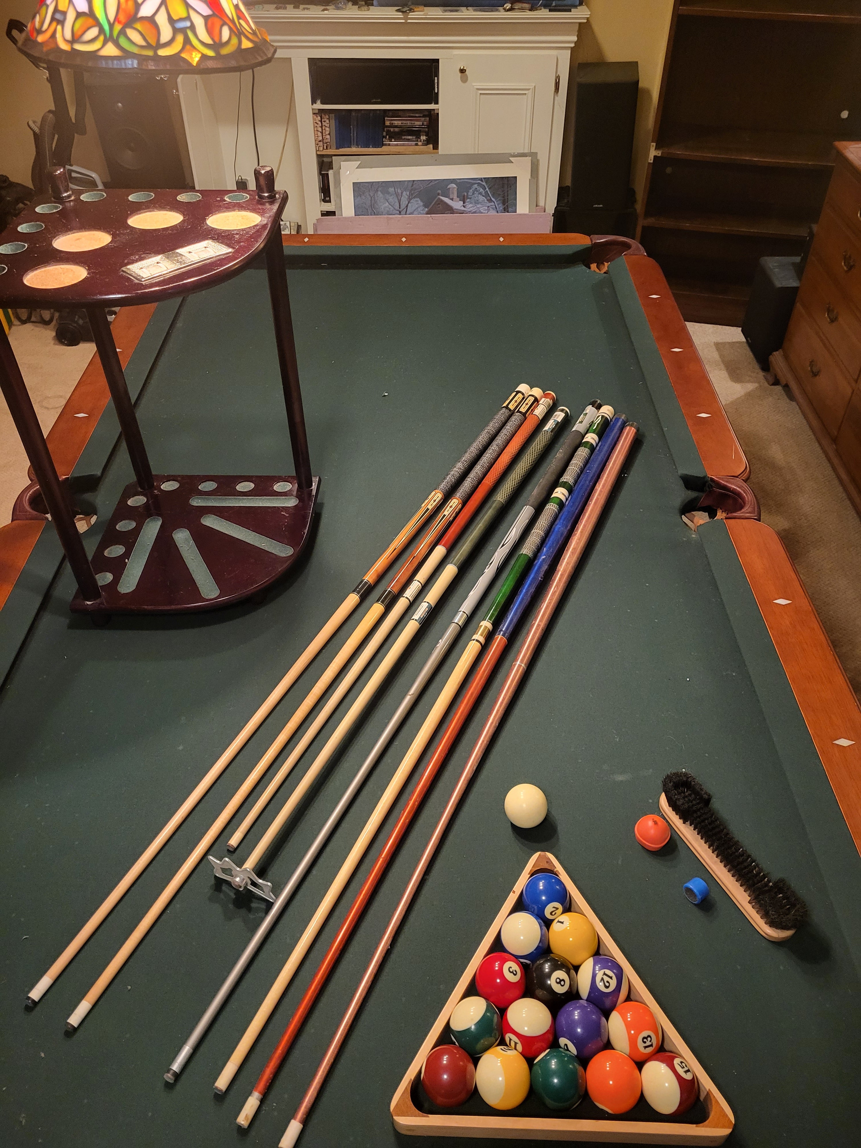8' Cannon Pool Table - Clifton, VA – PoolTableSquad