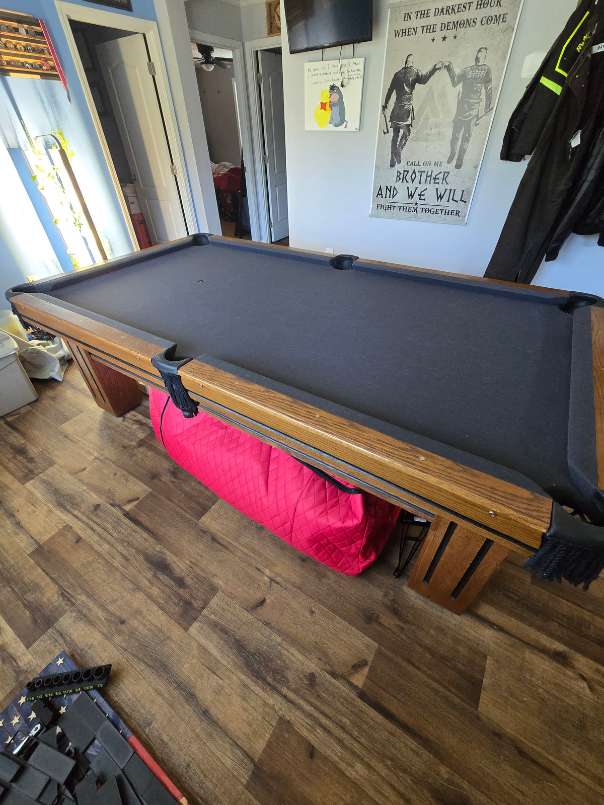 8' Gandy Pool Table - Java, VA