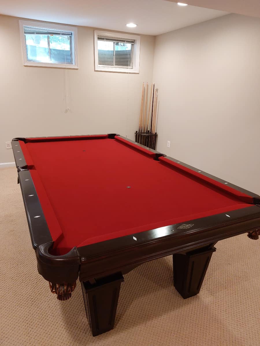 pool table