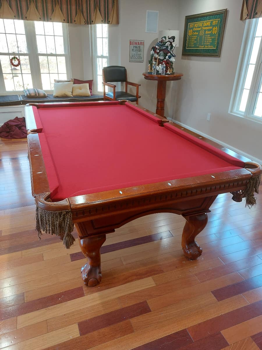 pool table