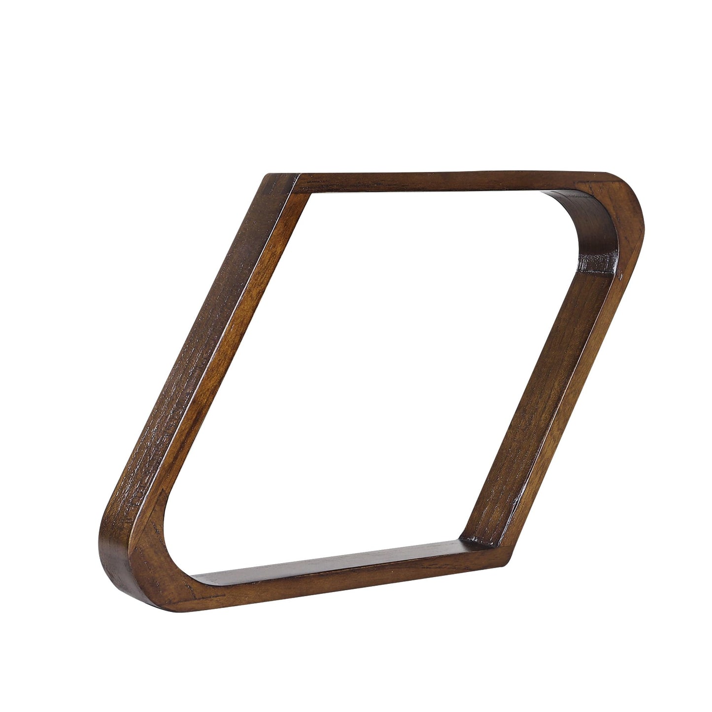GSE Games & Sports Expert Solid Wood Billiard 8-Ball Triangle / 9-Ball Diamond Pool Ball Racks for 2-1/4" Pool Balls, Pool Table Accessories
