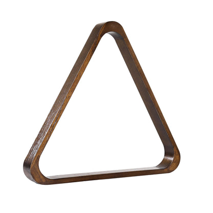 GSE Games & Sports Expert Solid Wood Billiard 8-Ball Triangle / 9-Ball Diamond Pool Ball Racks for 2-1/4" Pool Balls, Pool Table Accessories