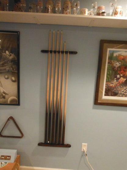 Cues & rack