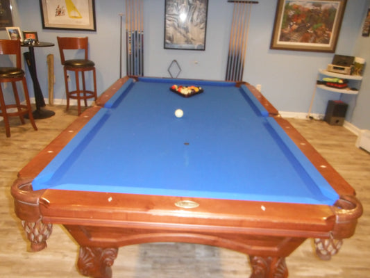 Blue felt