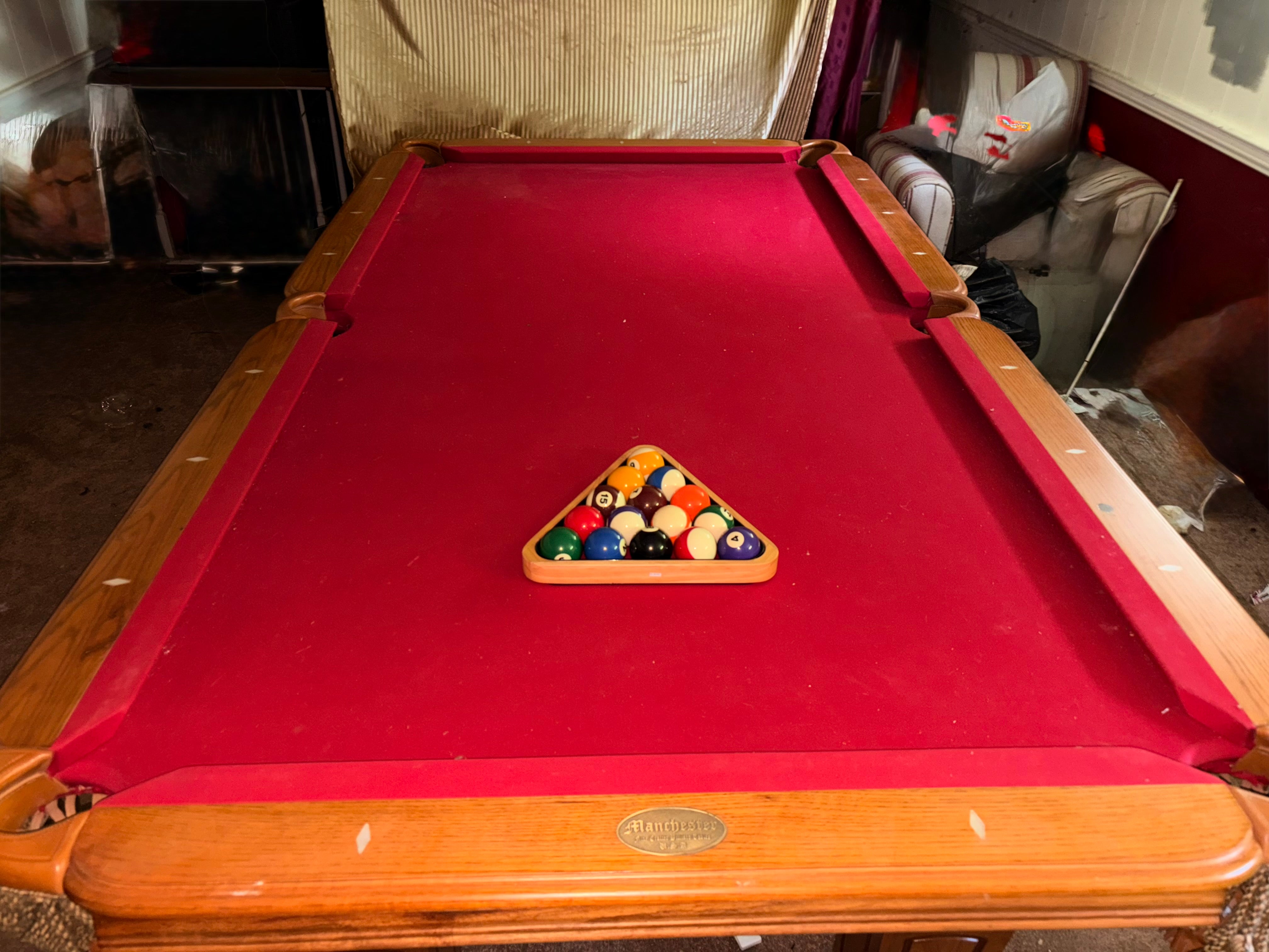 8' Manchester Pool Table - Lucketts, VA – PoolTableSquad