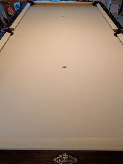 Camel/Tan felt on table