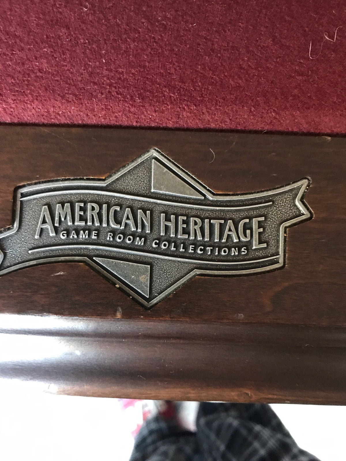 8' American Heritage Pool Table - Williamsburg, VA