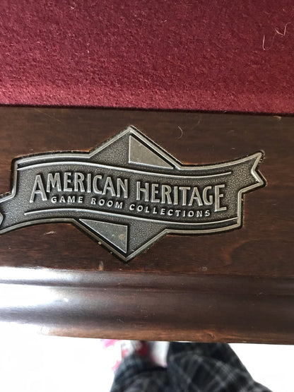 8' American Heritage Pool Table - Williamsburg, VA