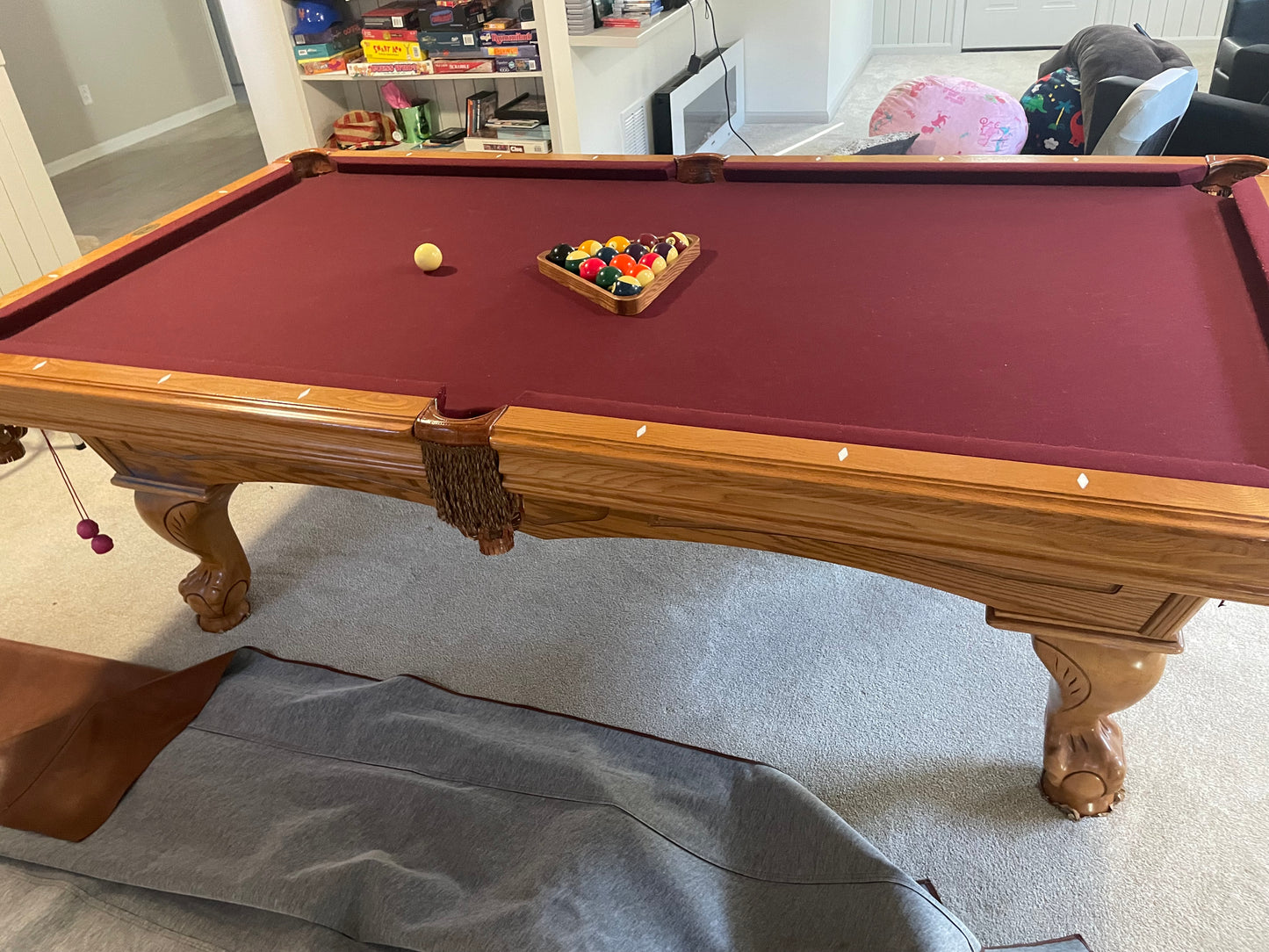 8' Leisure Ray Pool Table - Alexandria, VA