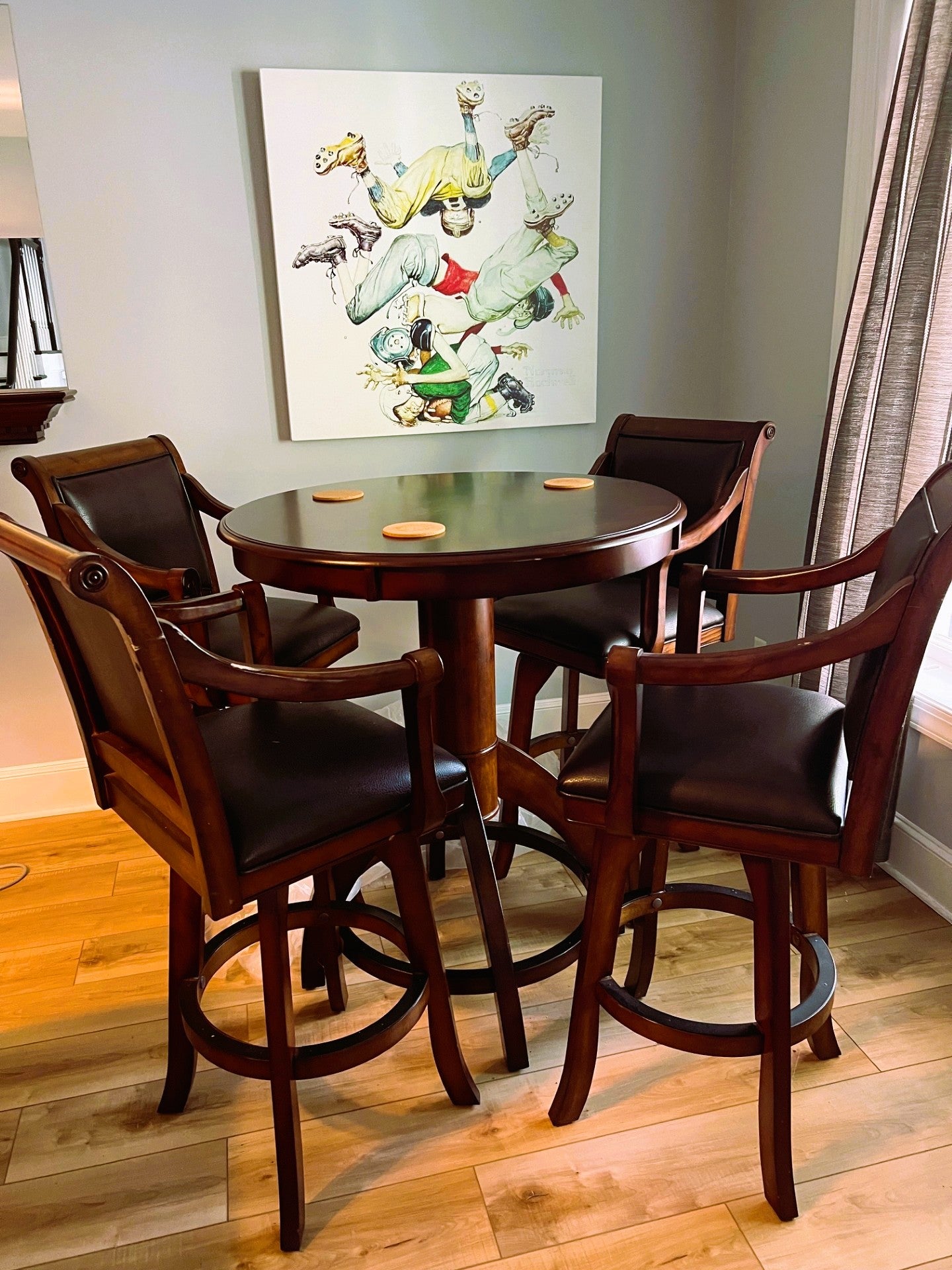 High table & chairs