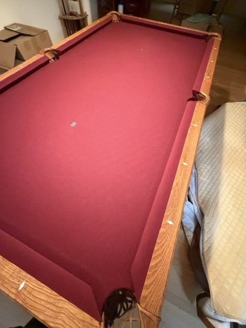 8' Brunswick Bradford Pool Table - New Egypt, NJ