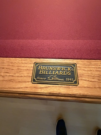 8' Brunswick Bradford Pool Table - New Egypt, NJ