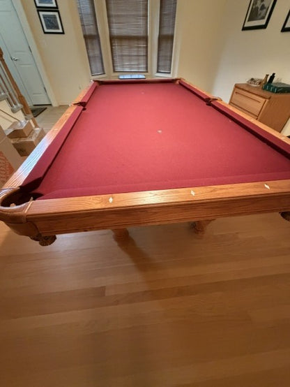 8' Brunswick Bradford Pool Table - New Egypt, NJ