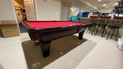 8' Brunswick Brookstone II Cherry Pool Table - Bel Air, MD