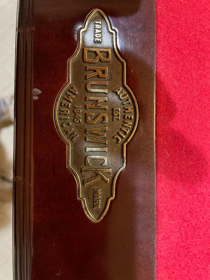 8' Brunswick Brookstone II Cherry Pool Table - Bel Air, MD